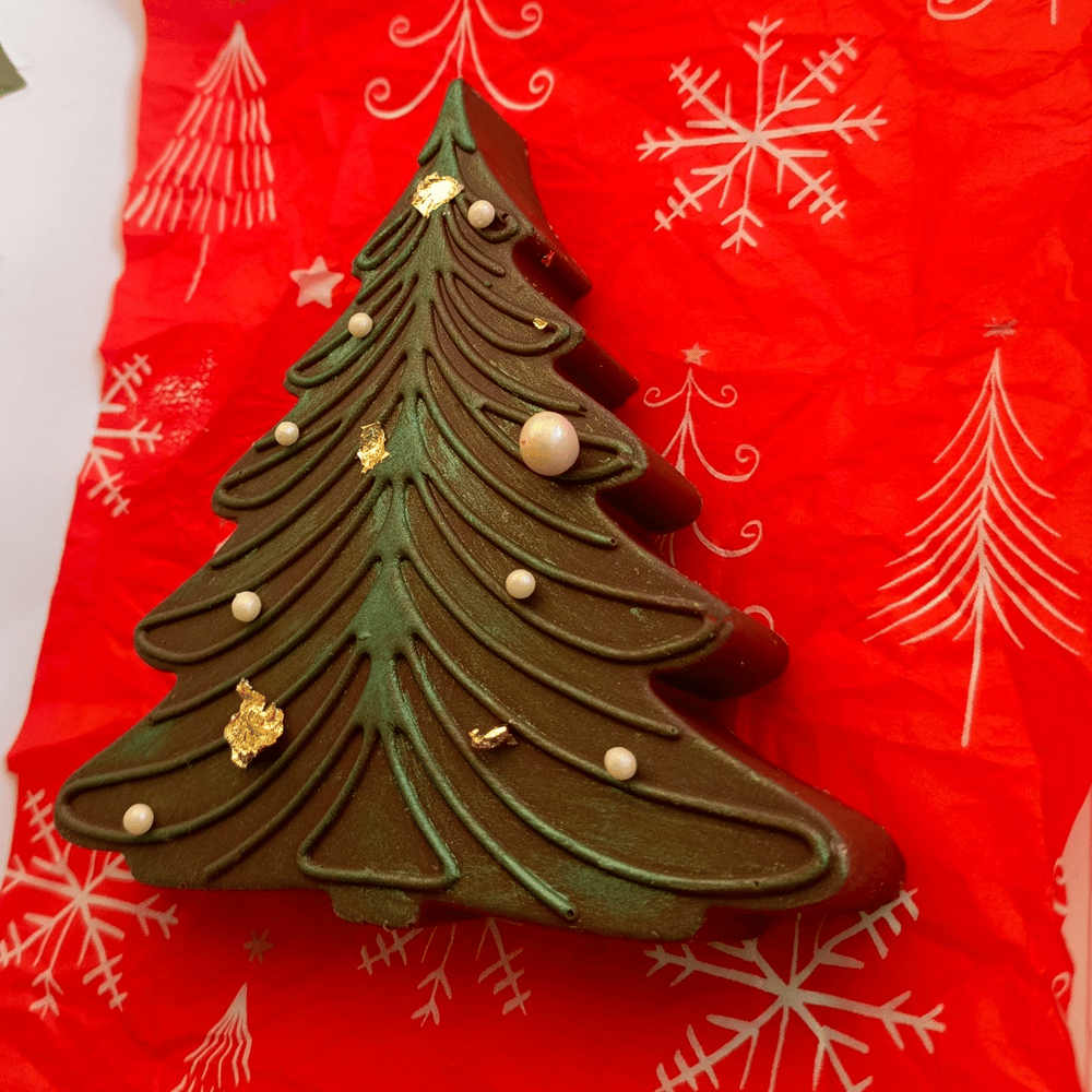 Дубайский шоколад новогодняя ёлка