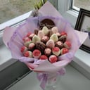 Букет из клубники «Шоколадное поздравление»