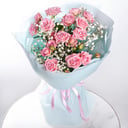 Букет «Розовый вальс»