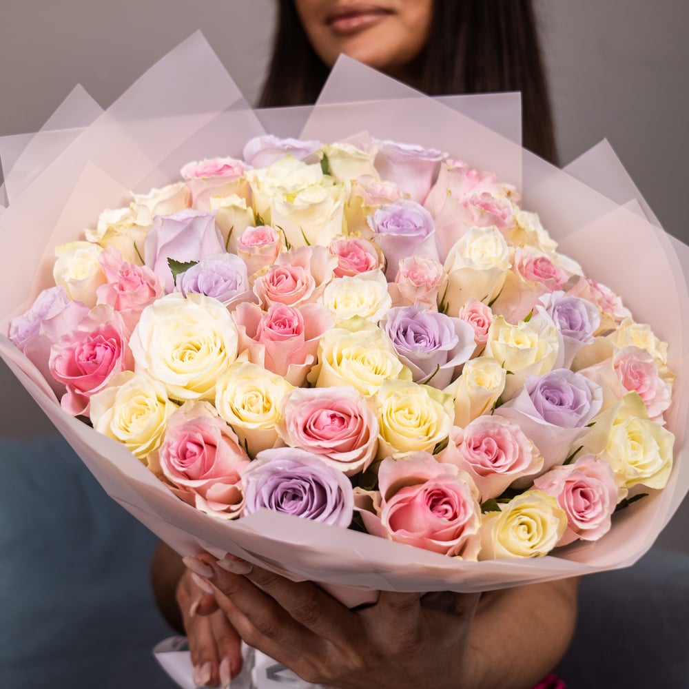 Букет «51 роза микс»