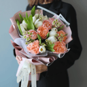 Букет «Джулия» из тюльпанов и роз