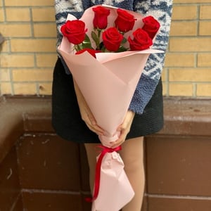 Букет «Знак восхищения» из роз