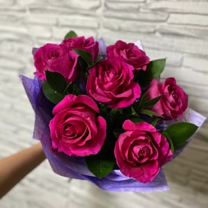 Букет «Даме моего сердца» из роз