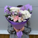 Сборный букет с орхидеями