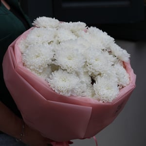 Букет «Белые хризантемы»