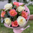 Букет «Вьюга» из роз