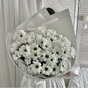 Букет «Милый ангел» из хризантем