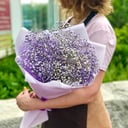 Букет из фиолетовой гипсофилы