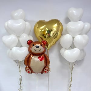 Большой набор шаров на 14 февраля