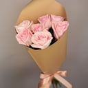 Букет «9 розовых роз»