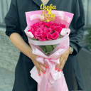 Букет из 25 Розовых Роз