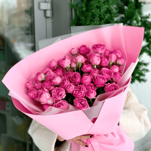 Монобукет Розовый Блеск