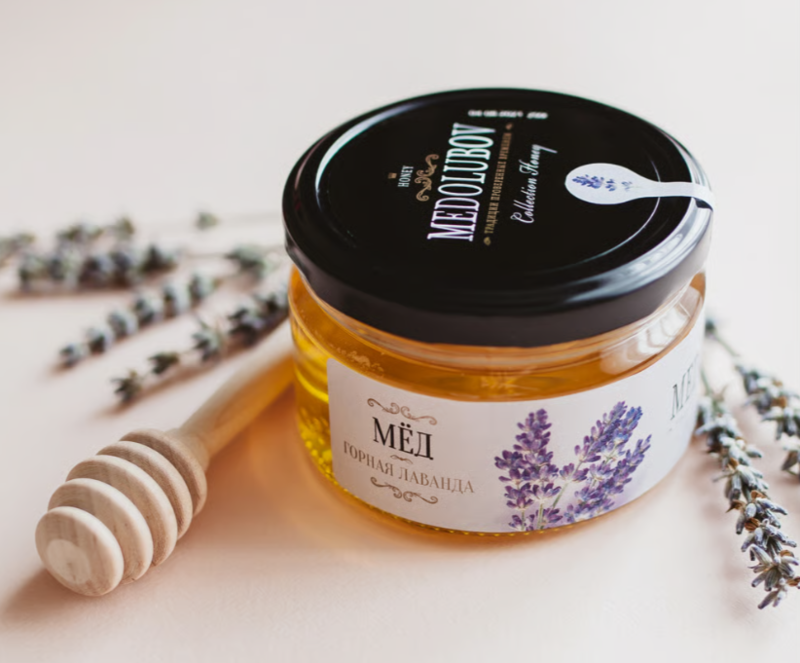 домашний мед баночка