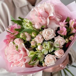 Букет с французскими розами