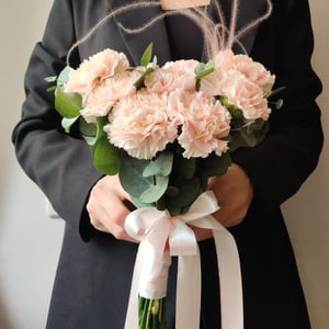 Букет невесты из диантусов