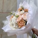Букет «Nude» из гортензий