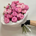 Букет «Кустовая пионовидная роза 9 шт»