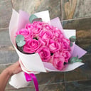 Букет «Розовое озеро»