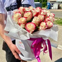 Шляпная коробка Счастье из роз