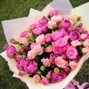 Букет из пионовидной розы