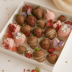 Клубника в шоколаде "Розовые грёзы"