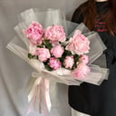 Букет из пионов "Нежность Сары"