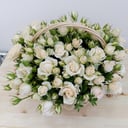 Корзина с розами