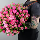 Букет «19 кустовых розовых роз»