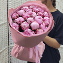 Букет «Мон Амур» из пионов