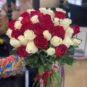 Букет «Рамзель» из роз