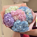 Букет «Мирэль» из гортензий