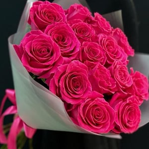 Букет розовых роз