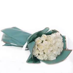 Букет «Лазурная любовь» из роз