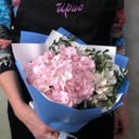 Букет «Гортензия и альстромерия»