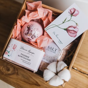 Мини spa Розовое шампанское