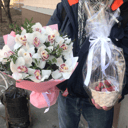 Подарочный набор «Орхидея и клубничка»