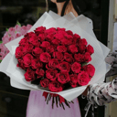 Букет «51 Роза красная»