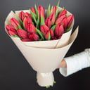Букет «25 Красных тюльпанов»