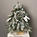 Елка из нобилиса голубой огонек