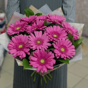 Букет с герберами