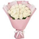 Букет из белых роз (50 см) 21 шт.