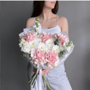 Букет авторский (012) из роз и хризантем