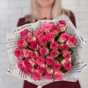 Букет «31 роза 50 см»