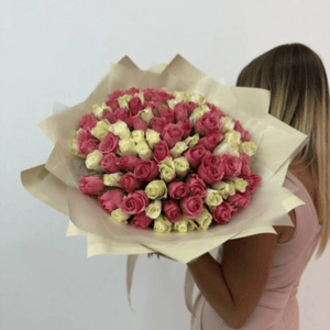 Букет из 101 розы