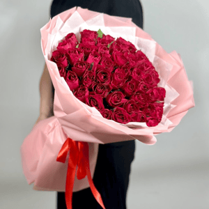 Букет «51 счастье» из роз