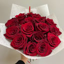 Букет «Рубиновое сияние» из роз