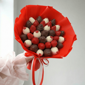 Клубника в шоколаде букет Анна М
