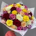 Букет «Радуга» из роз