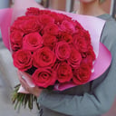 Букет «25 Малиновых роз»