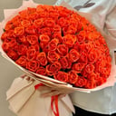 Букет «101 роза Рыжая»